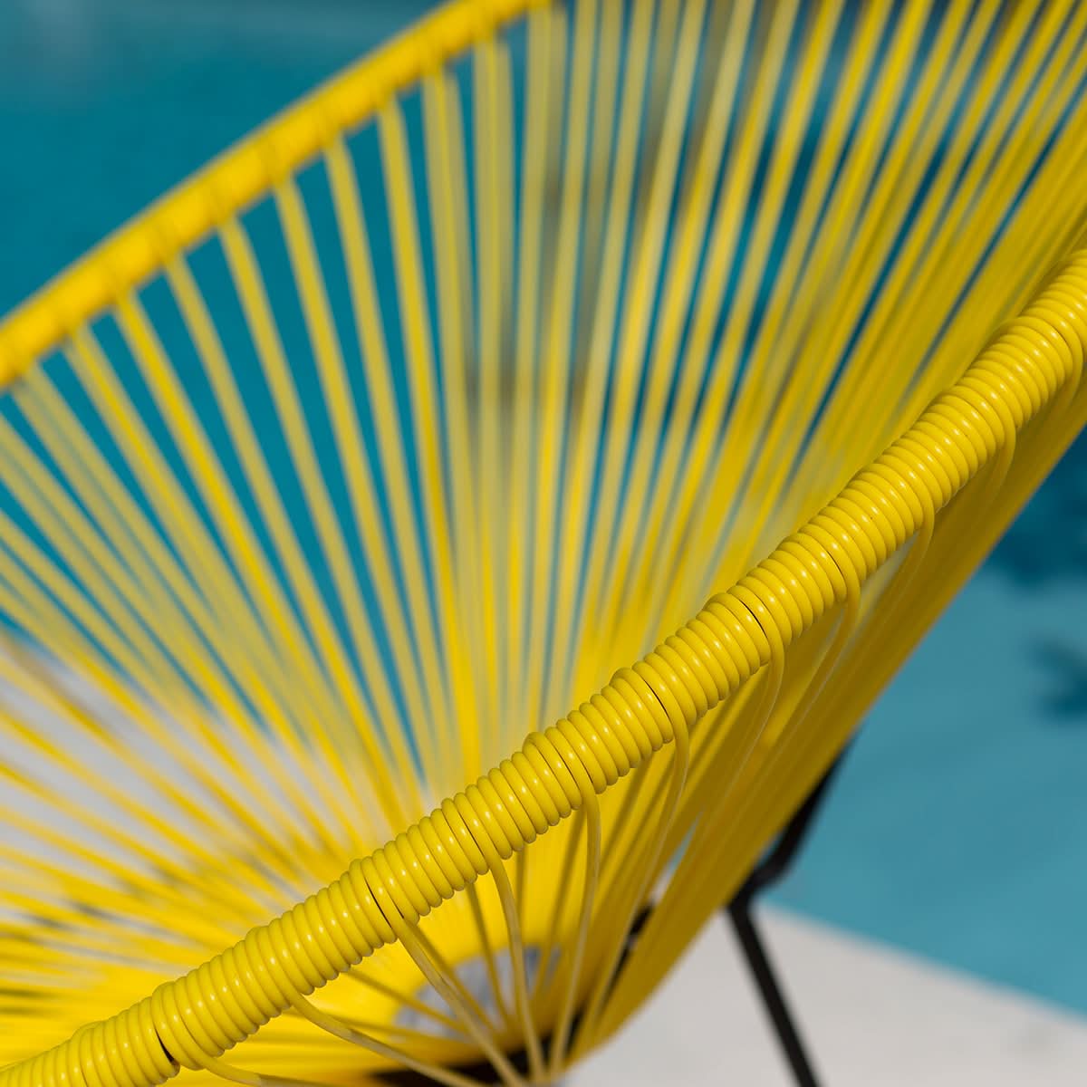 FAUTEUIL ACAPULCO JAUNE