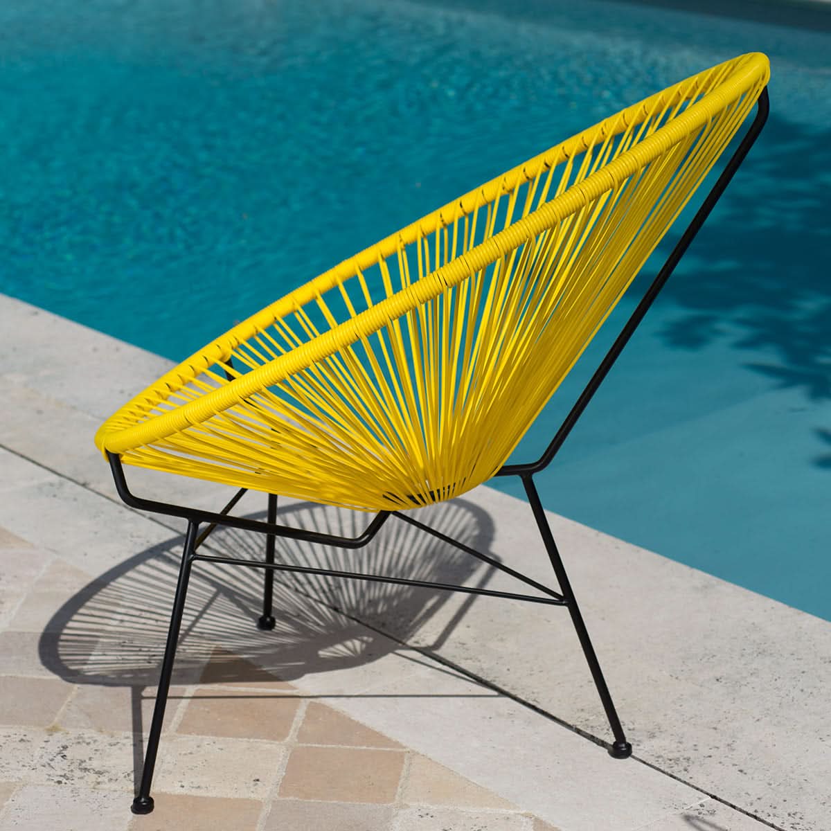 FAUTEUIL ACAPULCO JAUNE