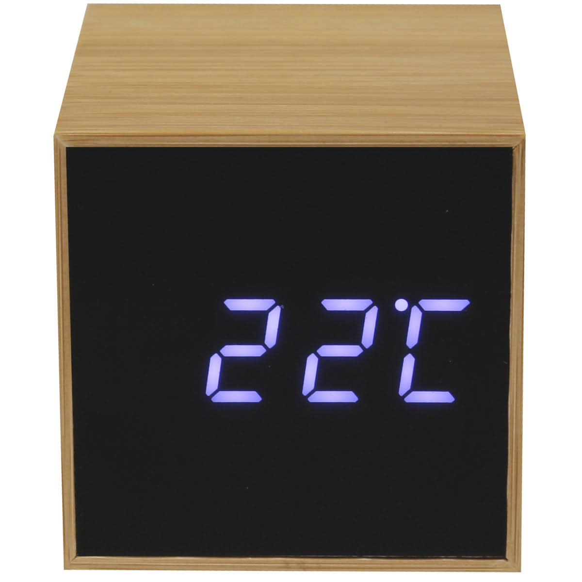 REVEIL LED PM FIBRE BOIS NATUREL