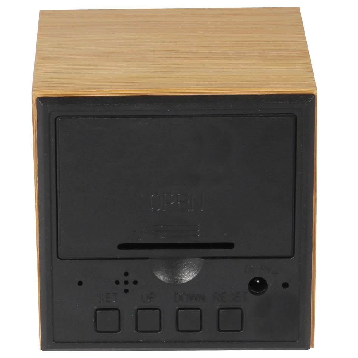 REVEIL LED PM FIBRE BOIS NATUREL