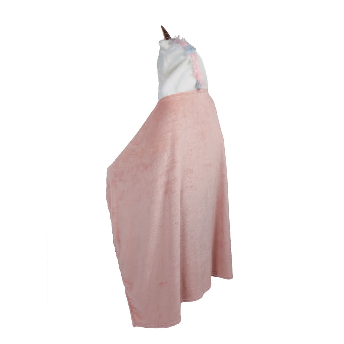 PLAID A CAPUCHE LICORNE