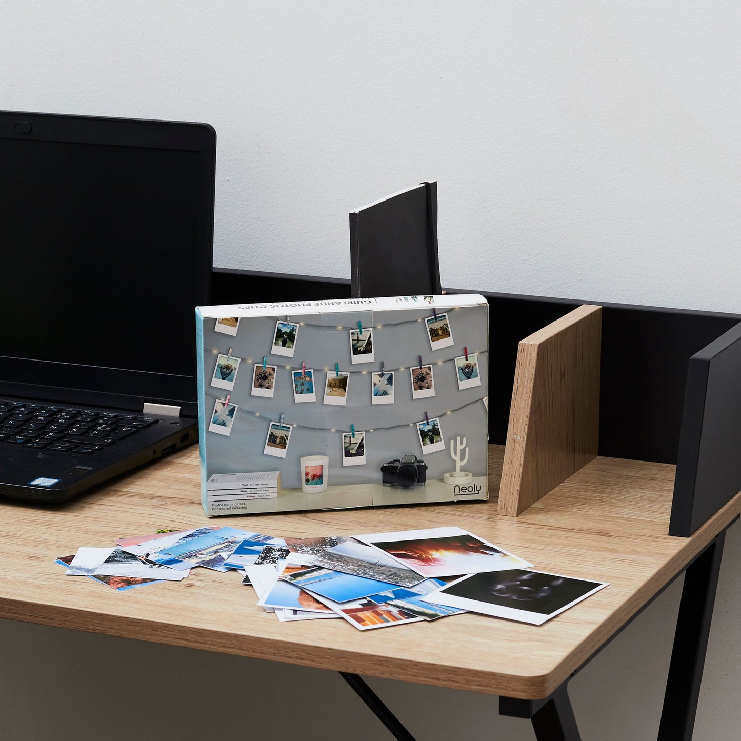 GUIRLANDE PHOTOS CLIPS IRIDESCENTE