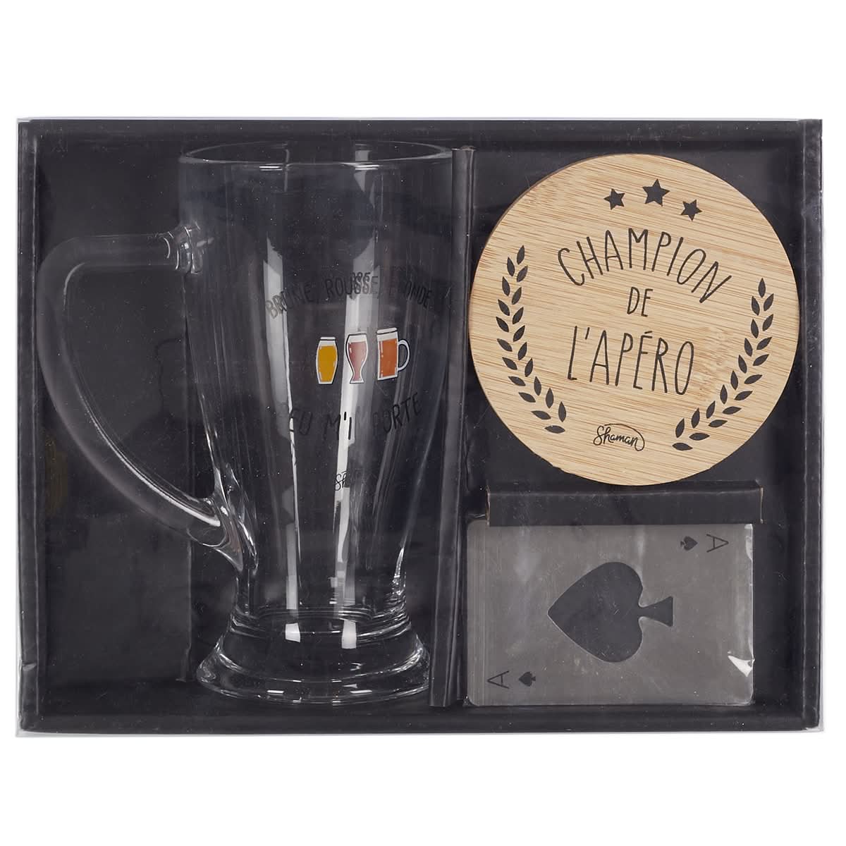 COFFRET BIERE POUR LE CHAMPION DE L'APERO