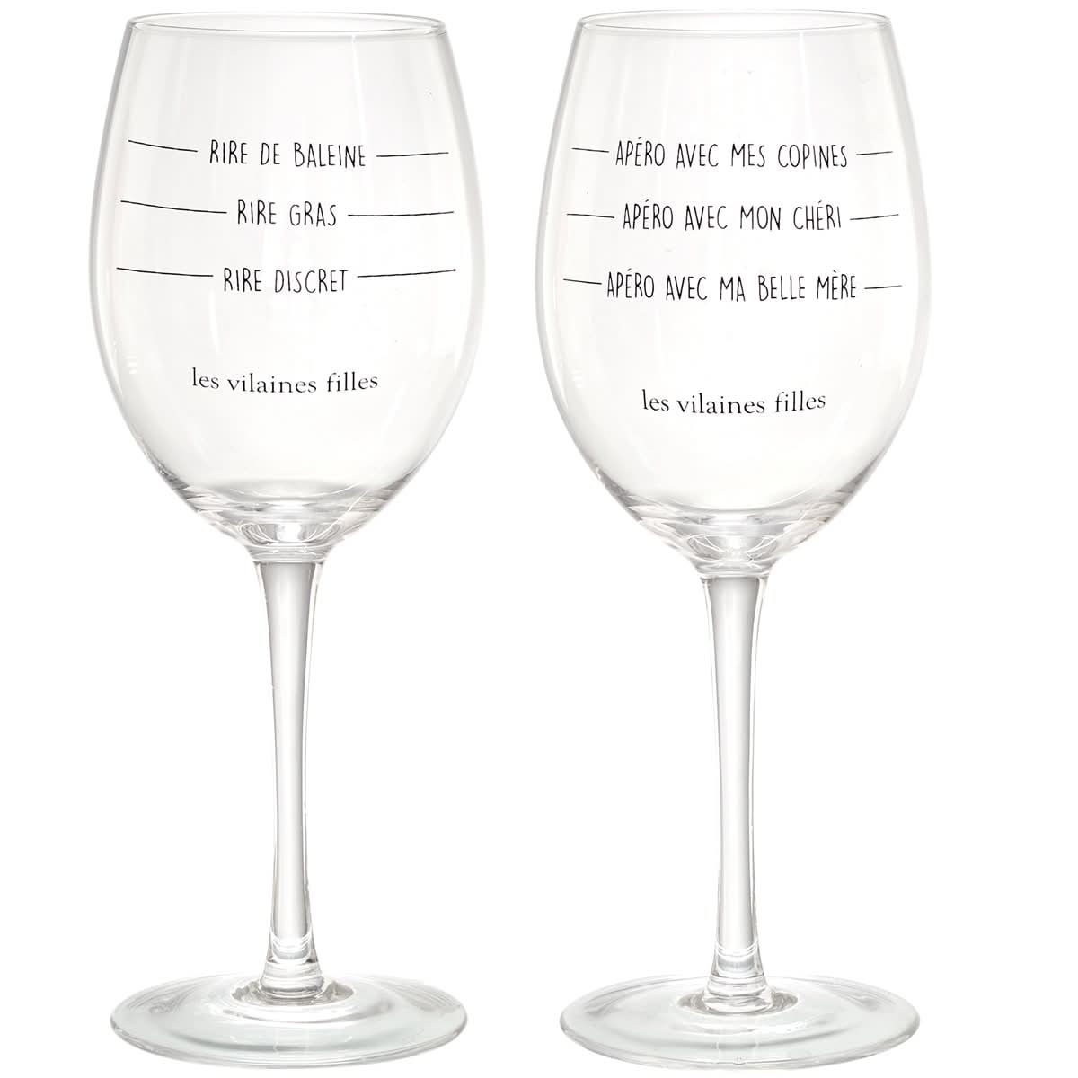 COFFRET DE 2 VERRES A VIN NIVEAU