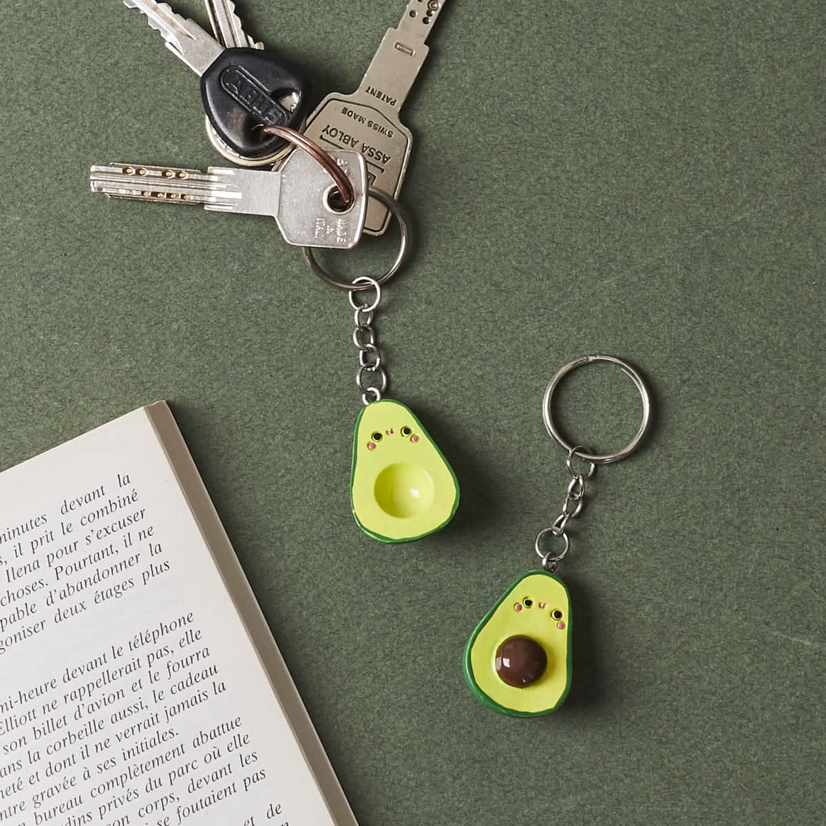 PORTE CLES DUO AVOCAT