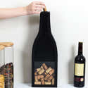 OLYCRAFT - 4 Bouchons En Liège Coniques Pour Bouteilles De Vin - Diamètre 7,5-8,5 Cm - Parfait Pour Conserver Vos Vins Et Décorer Votre Cuisine - 3