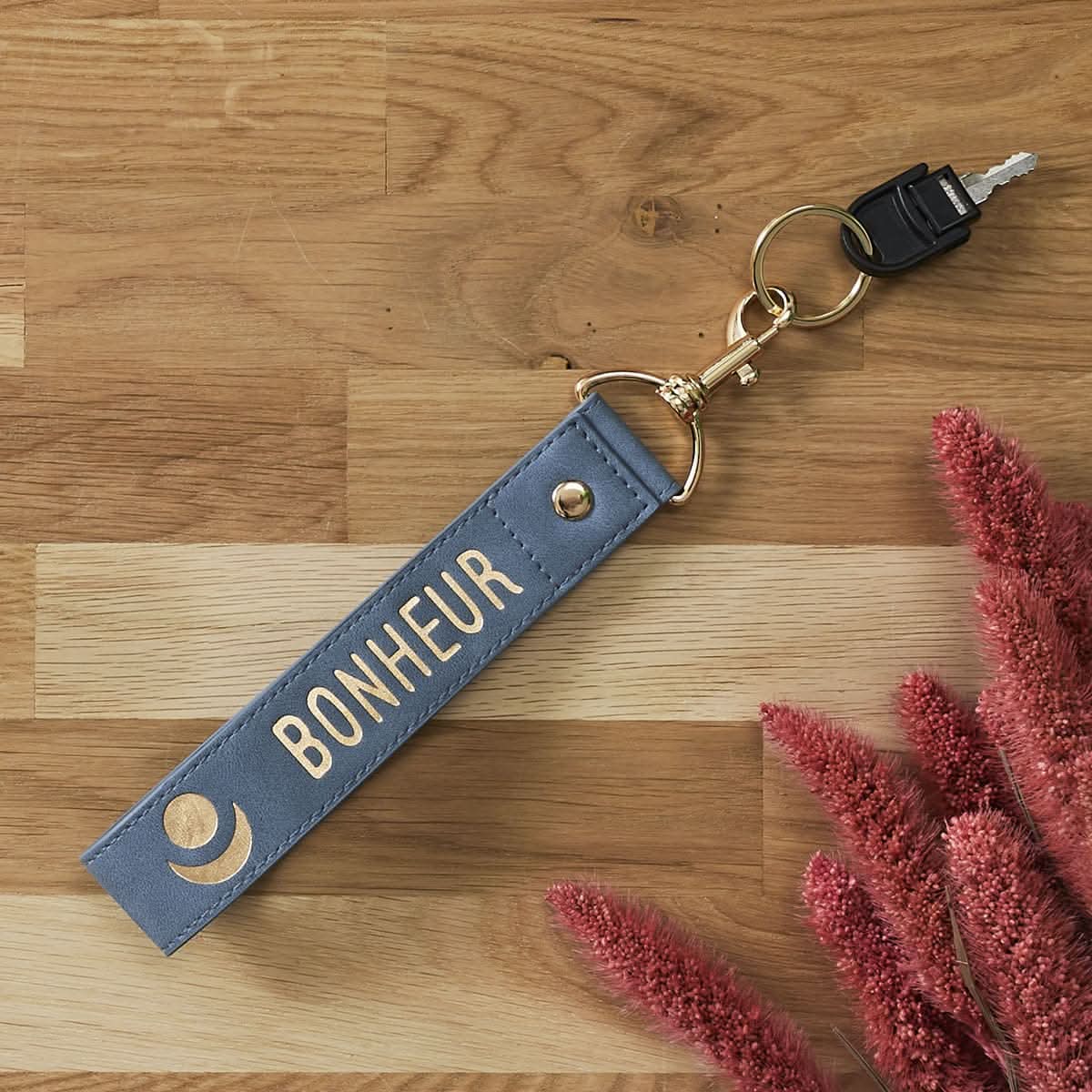 PORTE CLES BONHEUR
