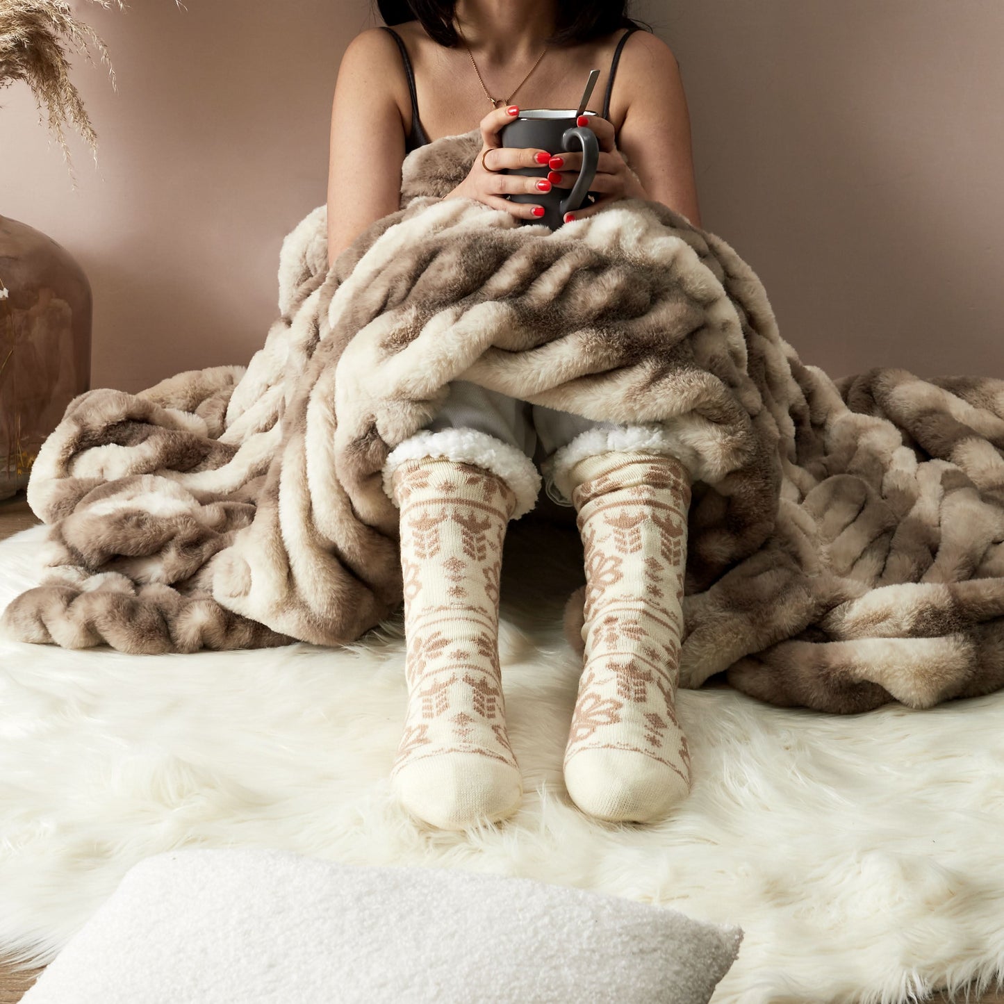 CHAUSSETTES JACQUARD HYGGE