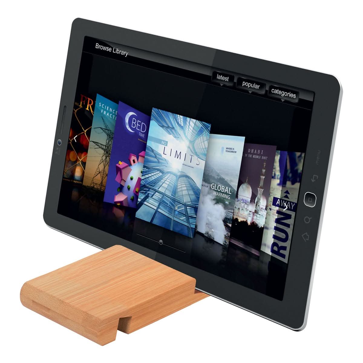 SUPPORT SMARTPHONE ET TABLETTE BOIS
