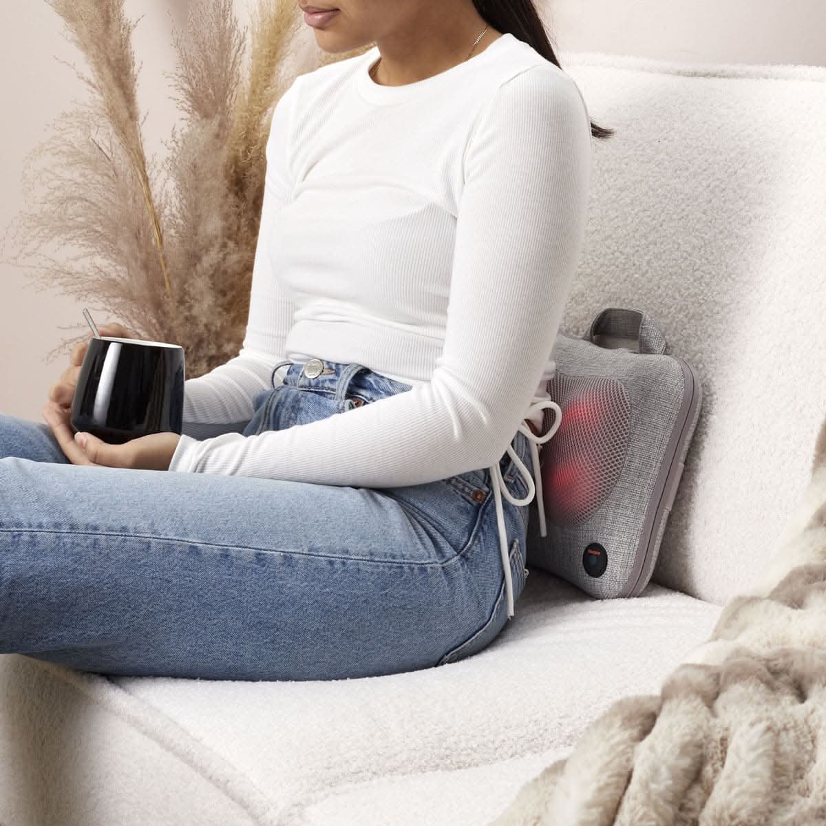 COUSSIN MASSEUR SHIATSU RECHARGEABLE