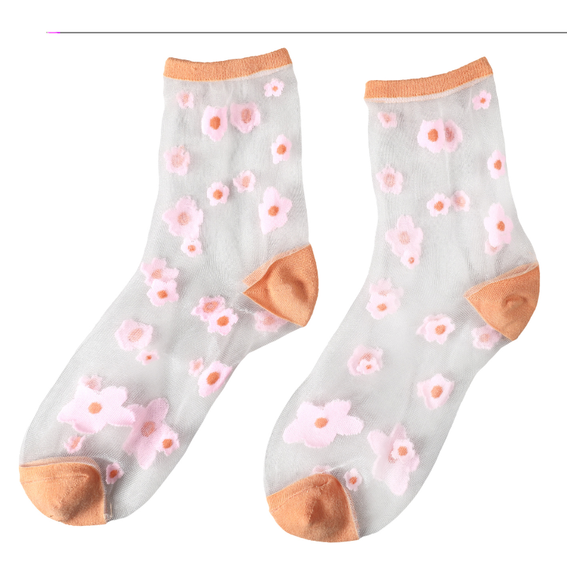 COFFRET DE 3 PAIRES DE CHAUSSETTES FLOWER POWER