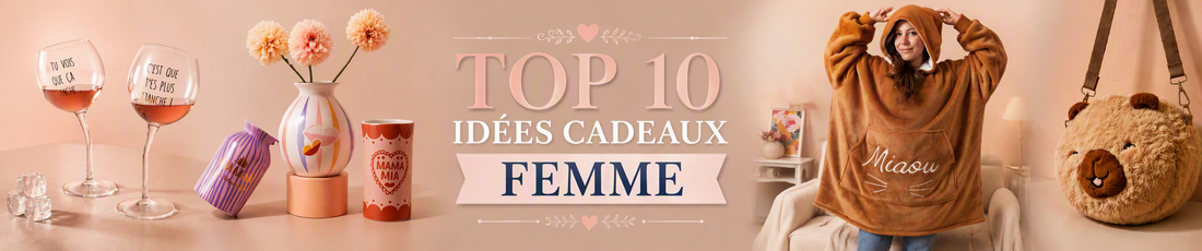 Top 10 Idées Cadeaux Femme