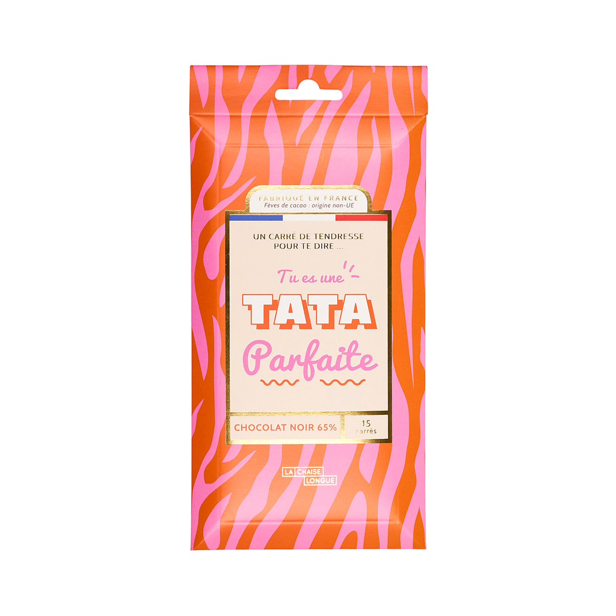 CARRES DE CHOCOLAT NOIR TATA PARFAITE
