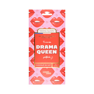 CARRES DE CHOCOLAT LAIT DRAMA QUEEN