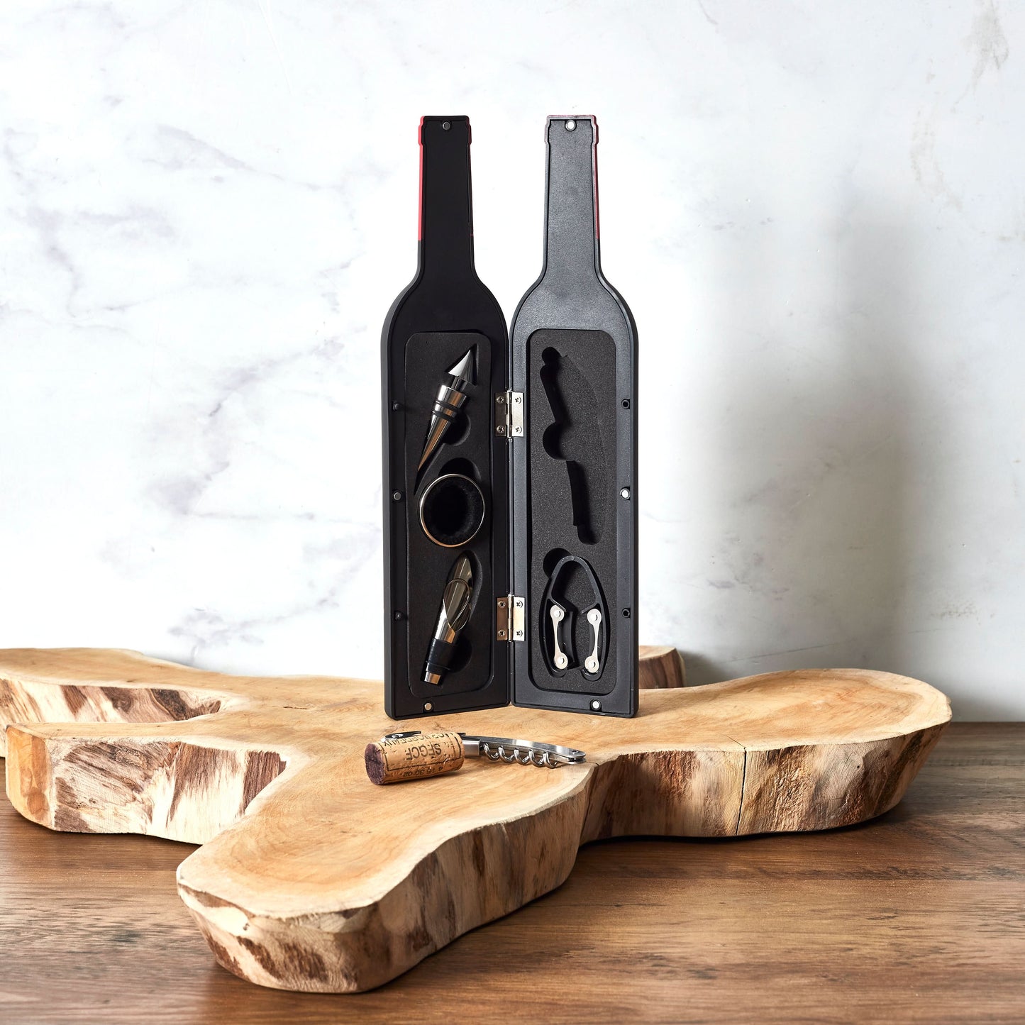 COFFRET BOUTEILLE 5 ACCESSOIRES