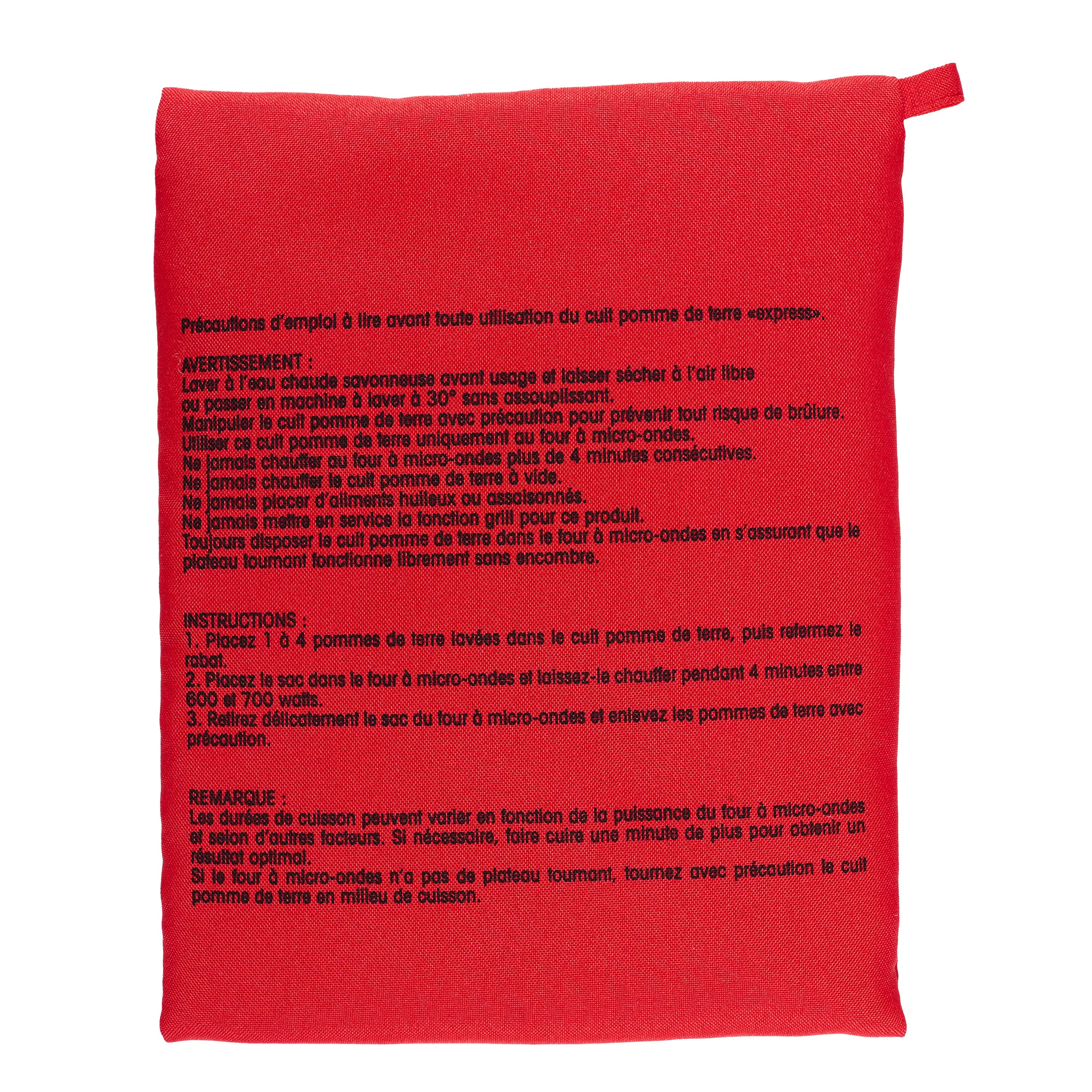 CUIT POMME DE TERRE MICRO ONDES La Chaise Longue