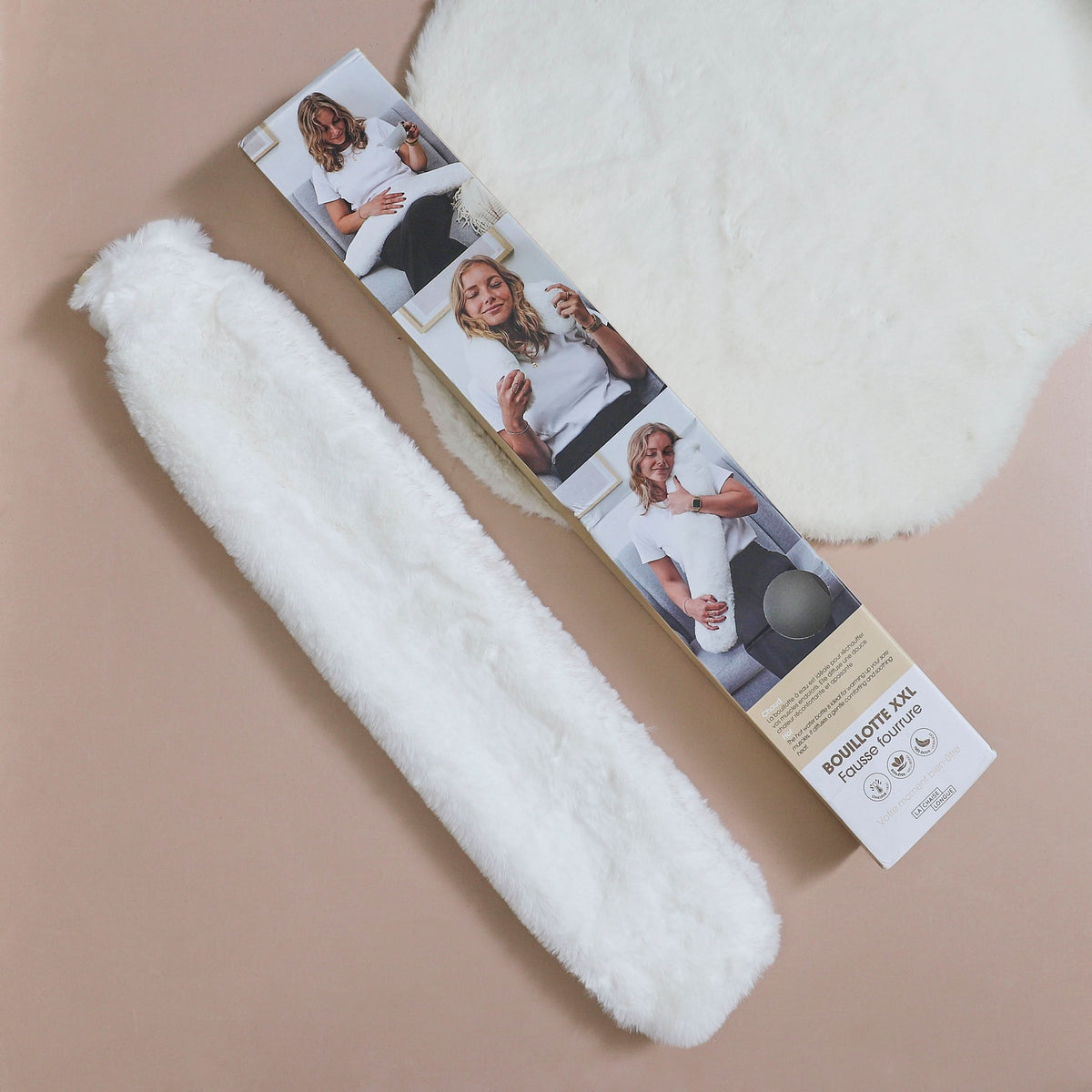 BOUILLOTTE LONGUE FAUSSE FOURRURE