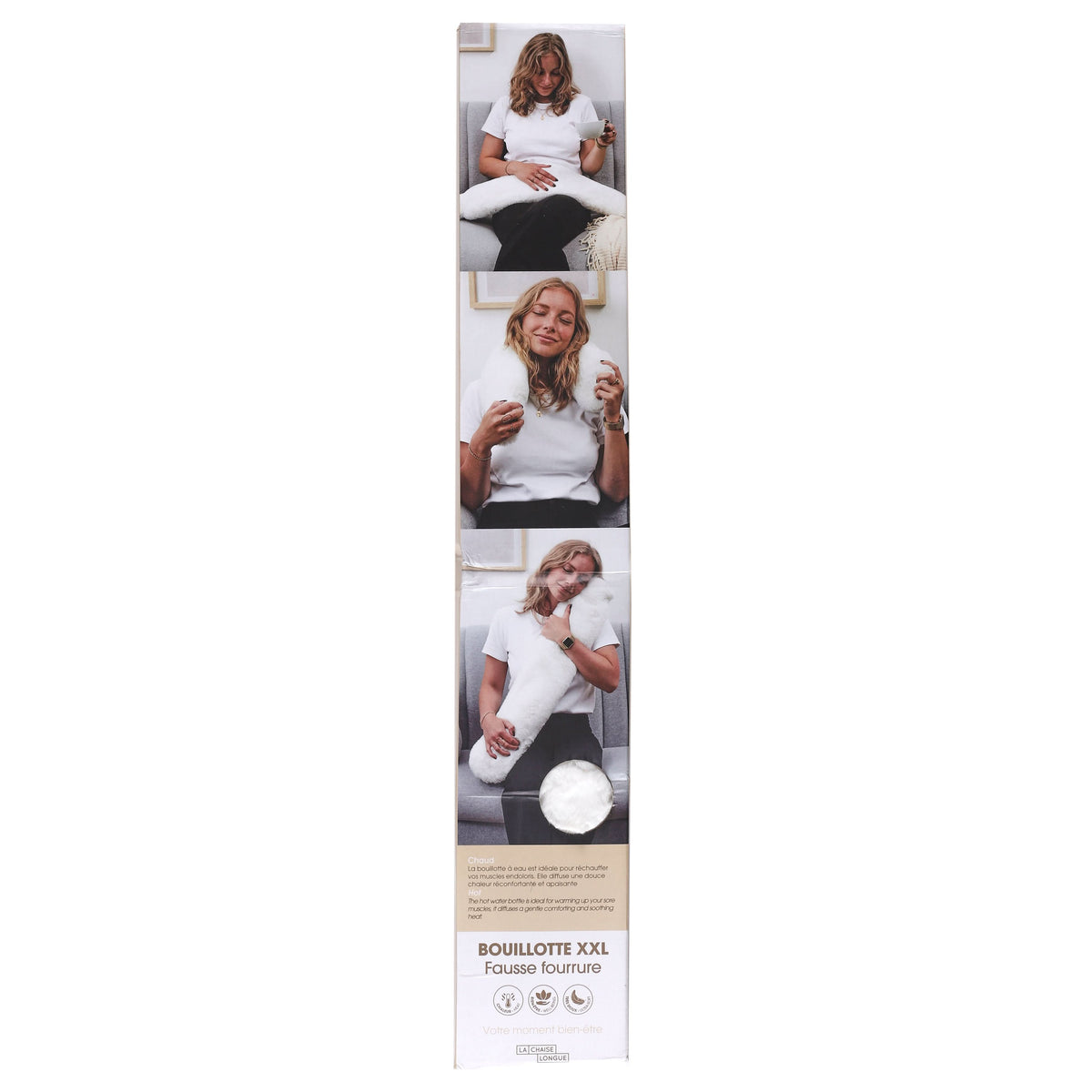 BOUILLOTTE LONGUE FAUSSE FOURRURE