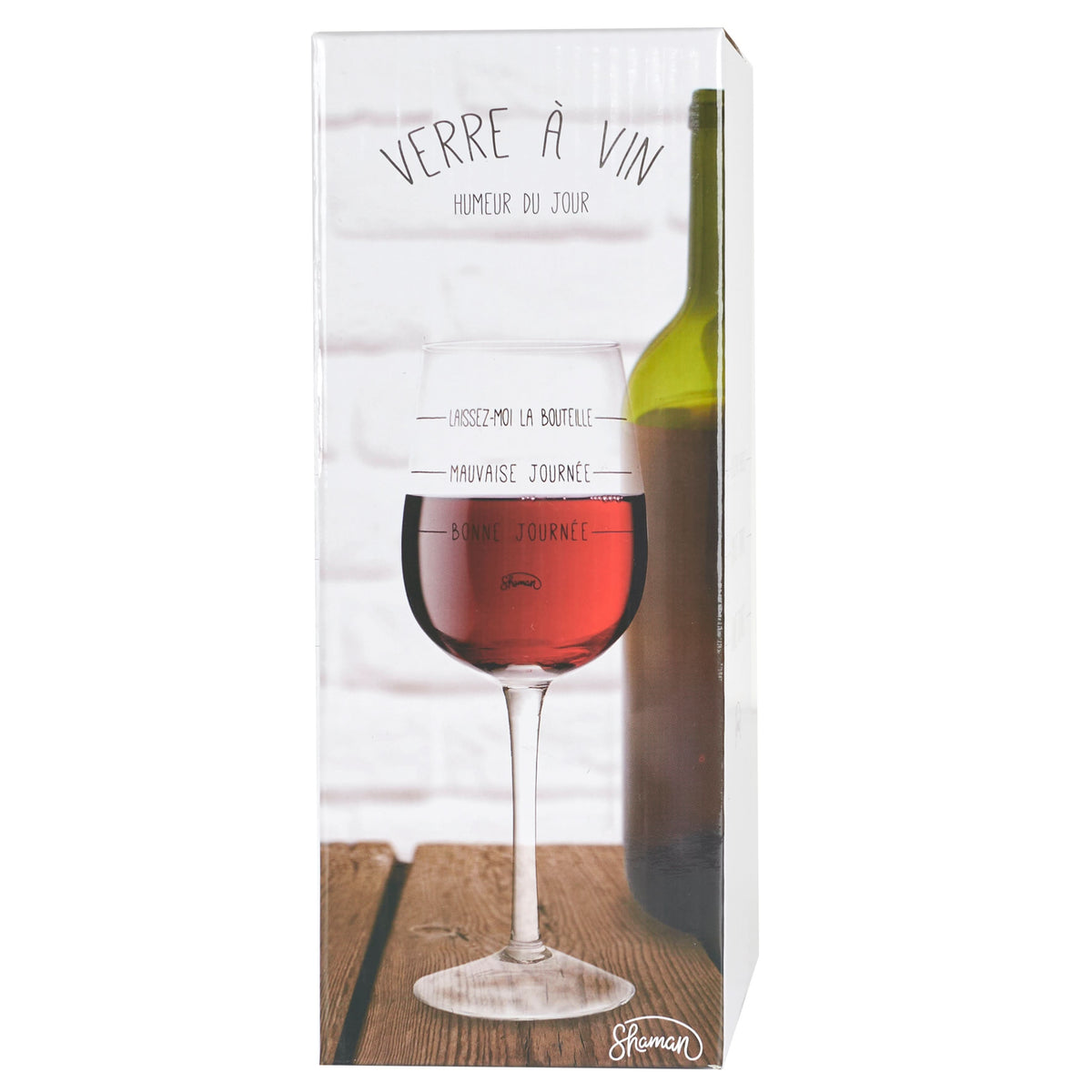 Verre à Vin Drôle Poisson D'Avril - Tasse à Vin Farce Et Attrape Originale Pour Fête
