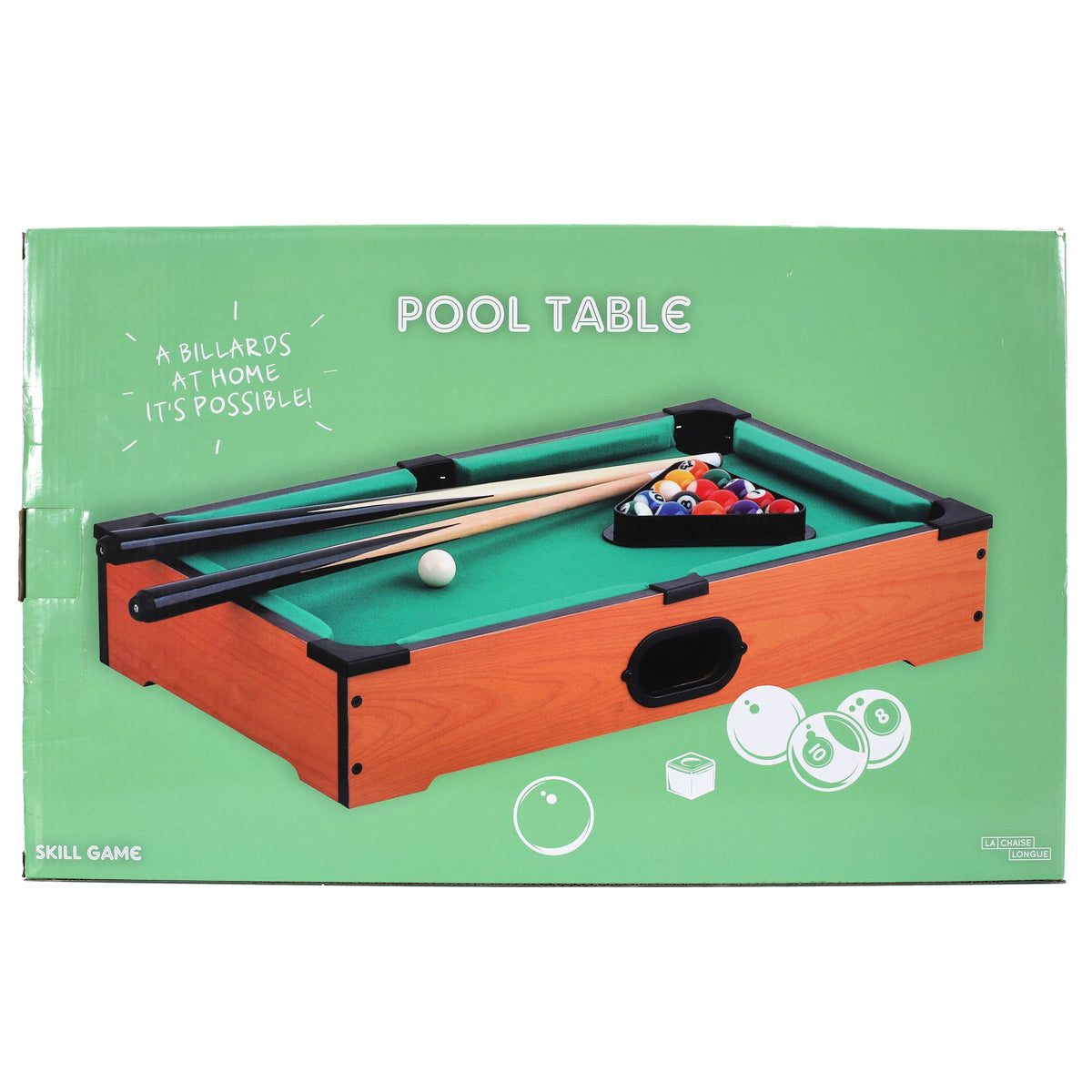 Ensemble de billard Miniature, jeu de société de Sport Durable, jeu de Ensemble de billard Miniature, jeu de société de Sport Durable, jeu de