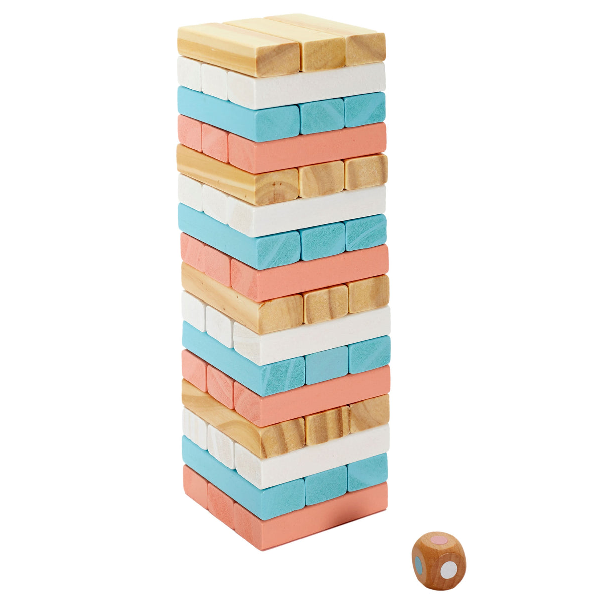 Jeu Coquin Tour Infernale 48 Blocs En Bois Pour Couples - Version Française Saint-Valentin