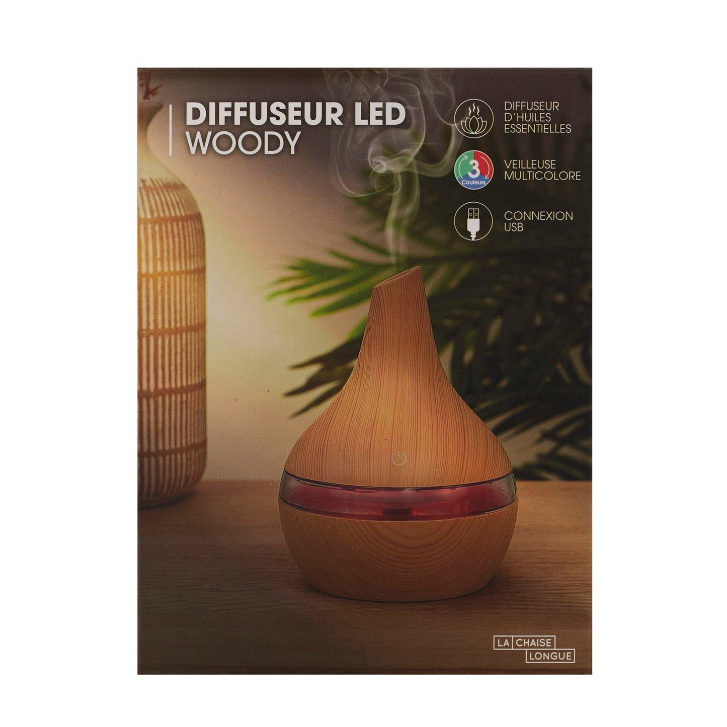 DIFFUSEUR LED WOODY