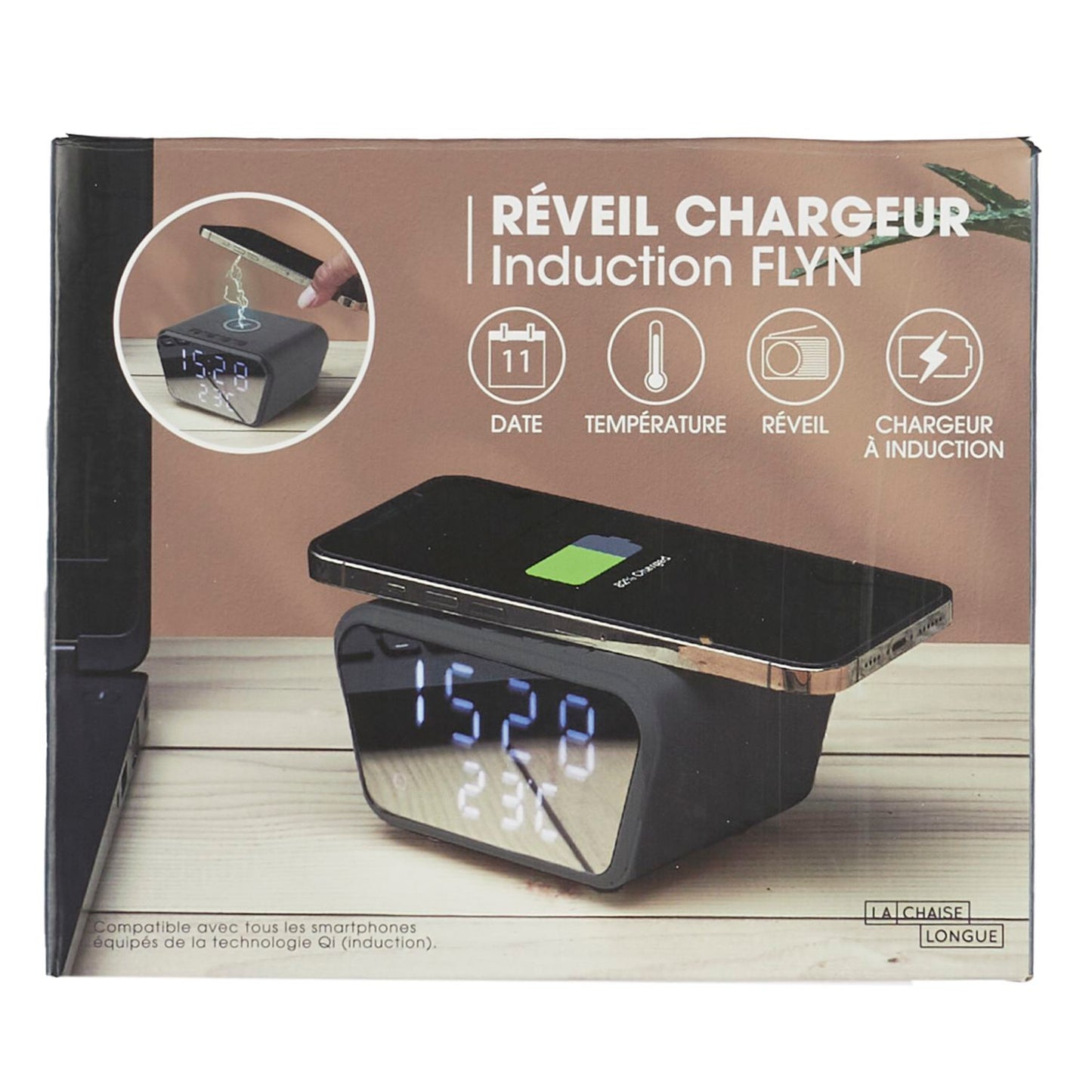 REVEIL CHARGEUR INDUCTION FLYN