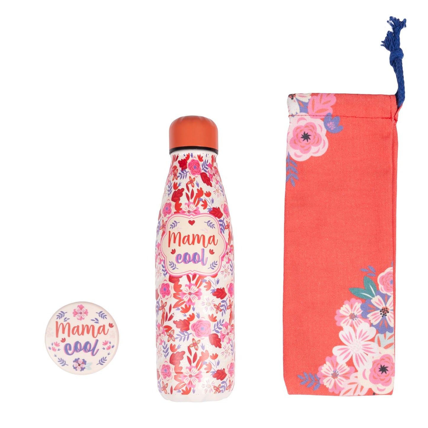 COFFRET BOUTEILLE ISOTHERME MAMAN