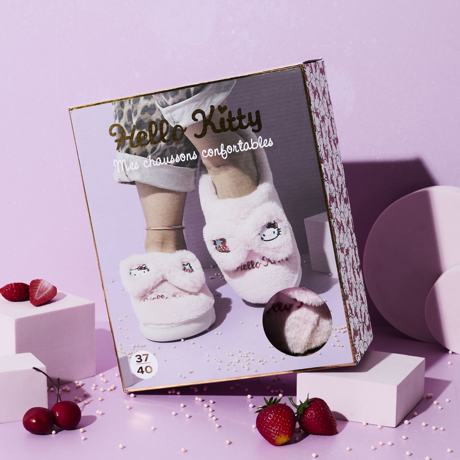 Chaussons enfant marine 19 HELLO KITTY à Prix Chaussons enfant marine 19 HELLO KITTY à Prix
