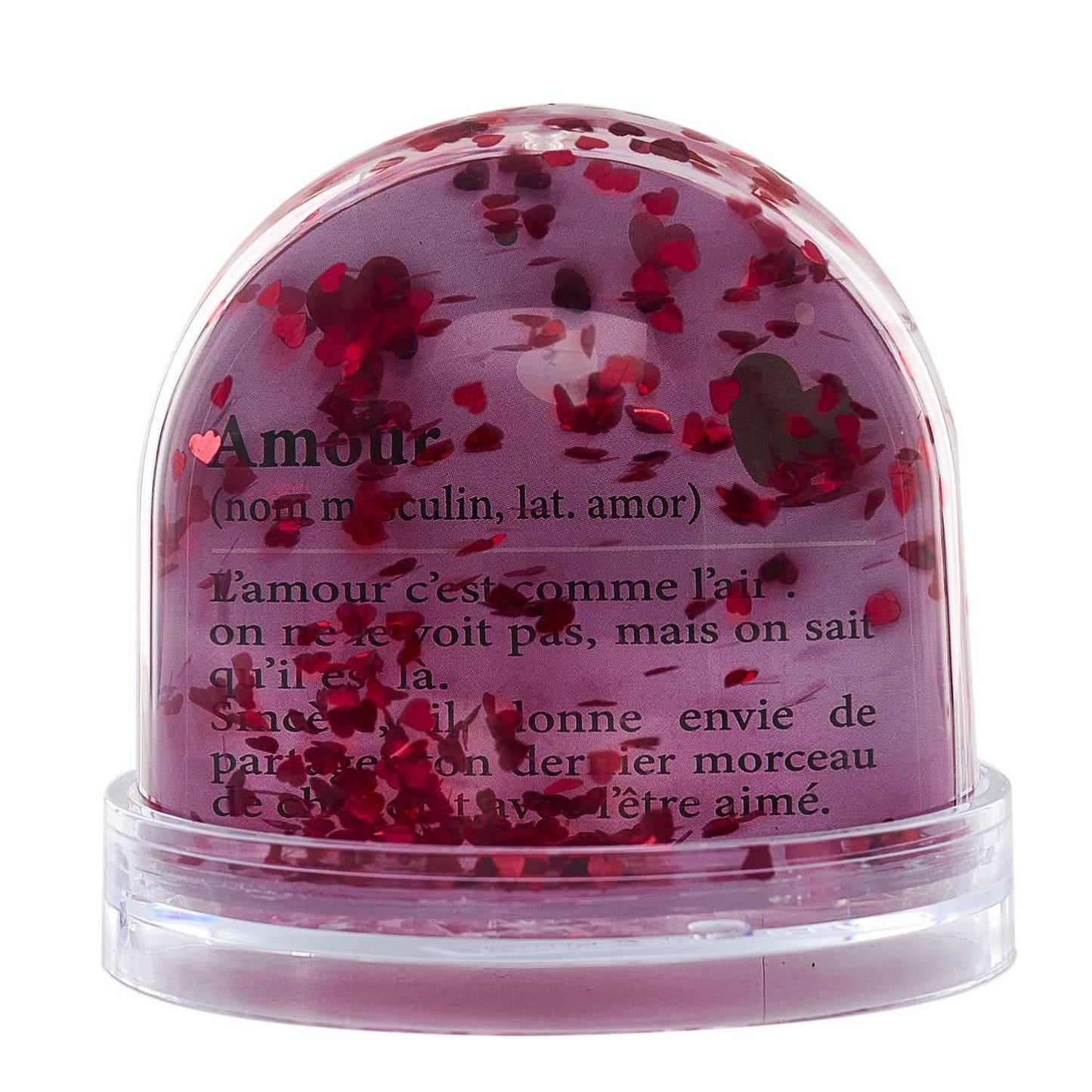 BOULE A NEIGE CADRE PHOTO SWEETY