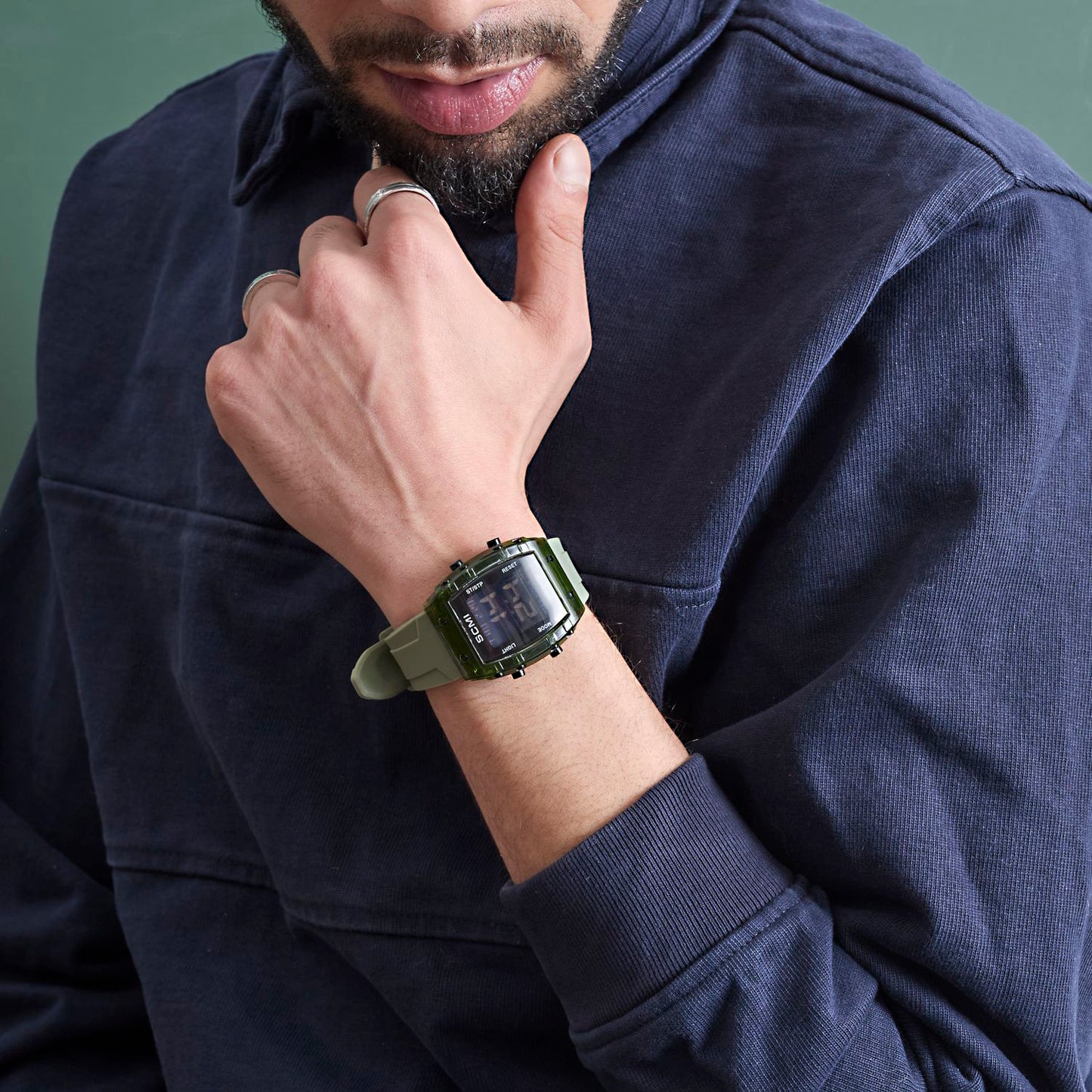 MONTRE ALPHA DESERT GREEN