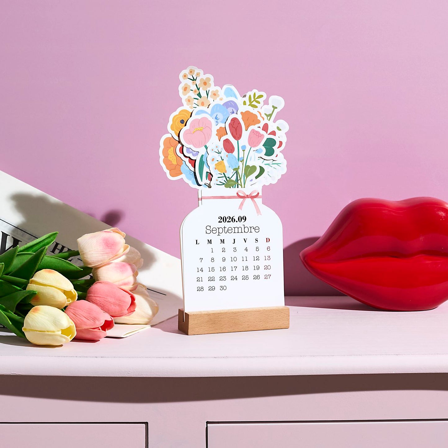 CALENDRIER BOUQUET BLOOM 2026