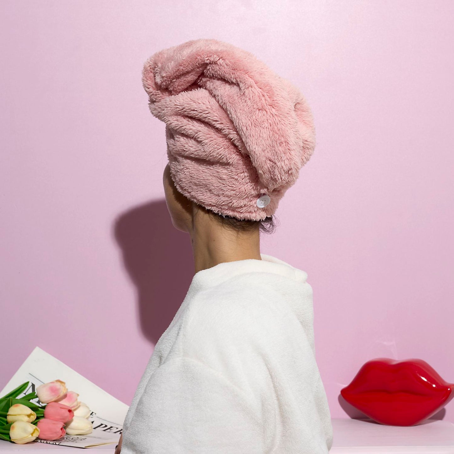 SERVIETTE CHEVEUX LES COQUETTES