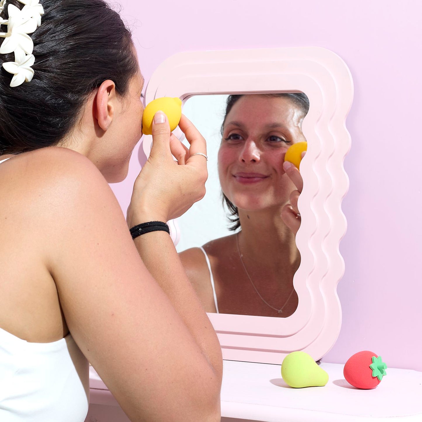 COFFRET EPONGES A MAQUILLAGES FRUITS COQUETTES