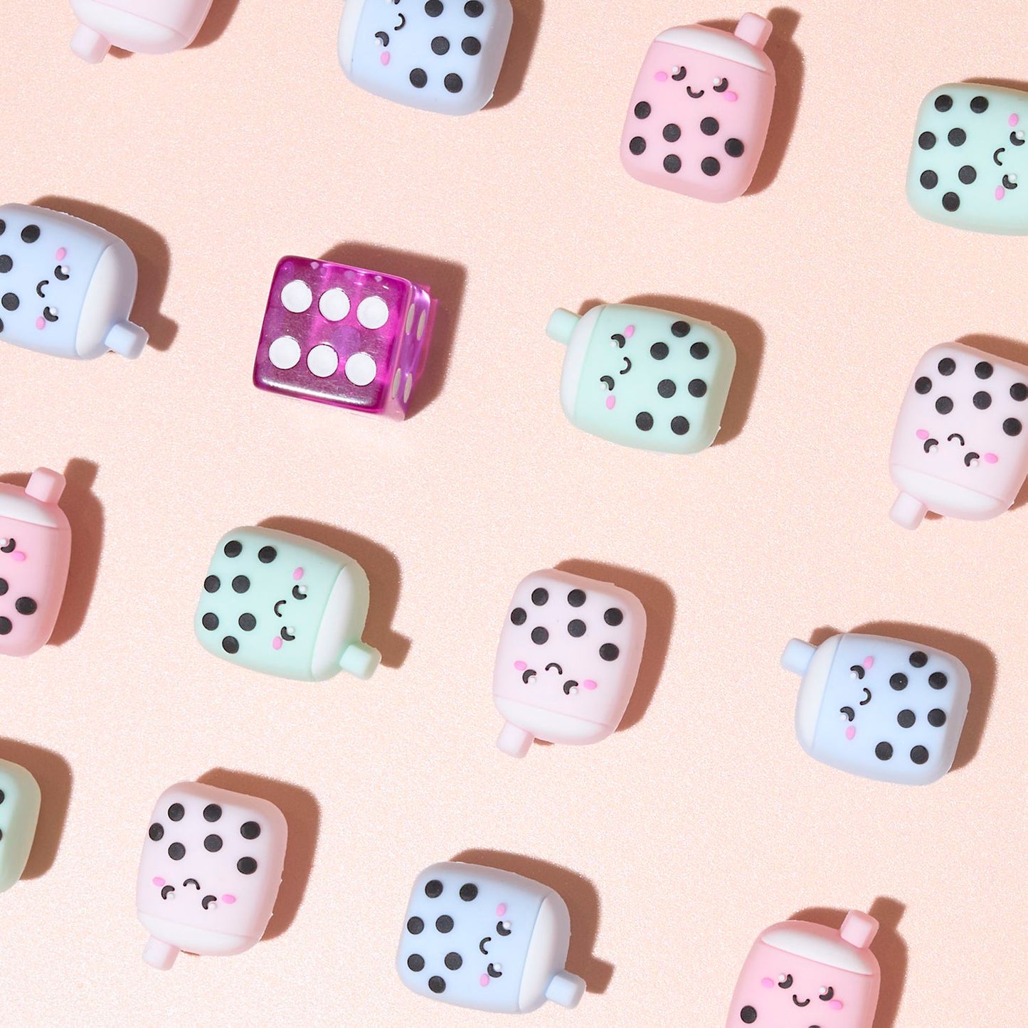 JEU DES PETITS CHEVAUX KAWAII BUBBLE TEA