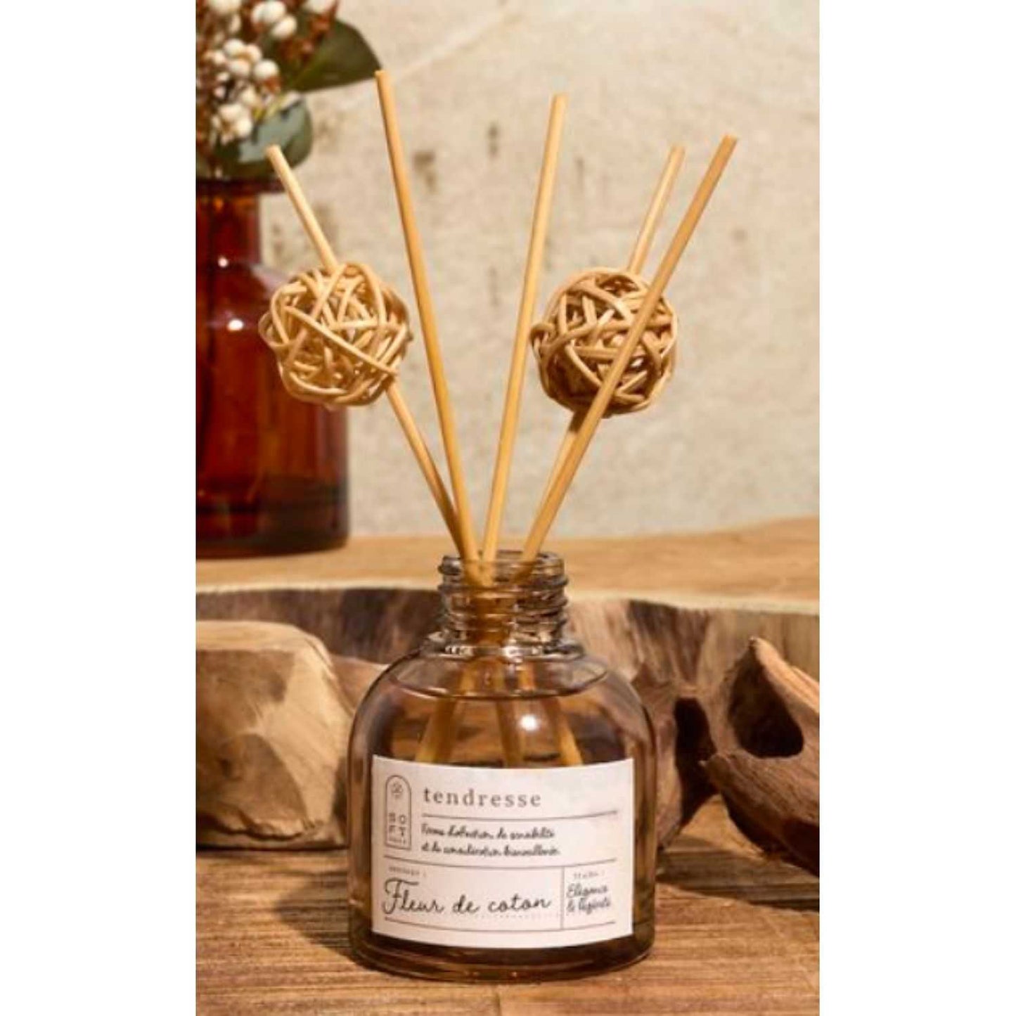DIFFUSEUR TENDRESSE FLEUR DE COTON