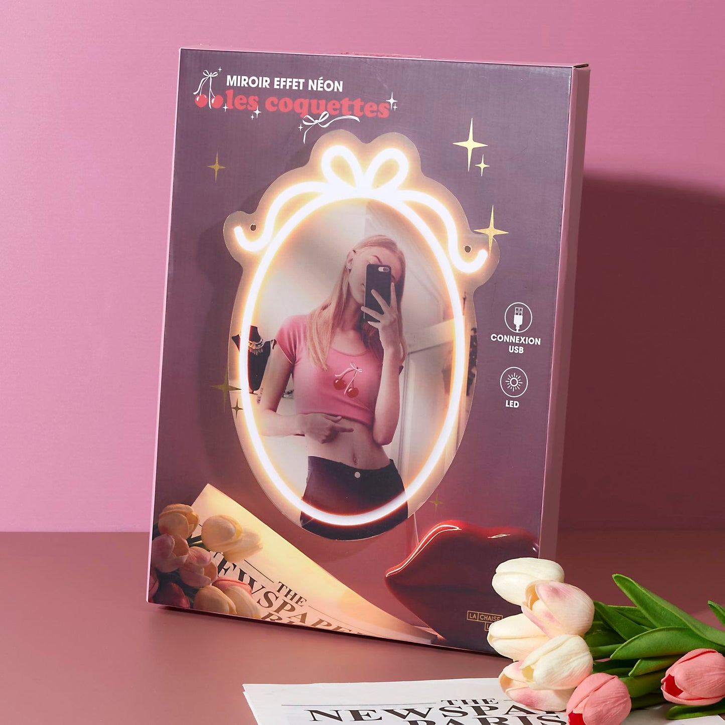 MIROIR NEON COQUETTE