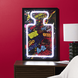 TABLEAU EFFET NEON ICONIC PARFUME