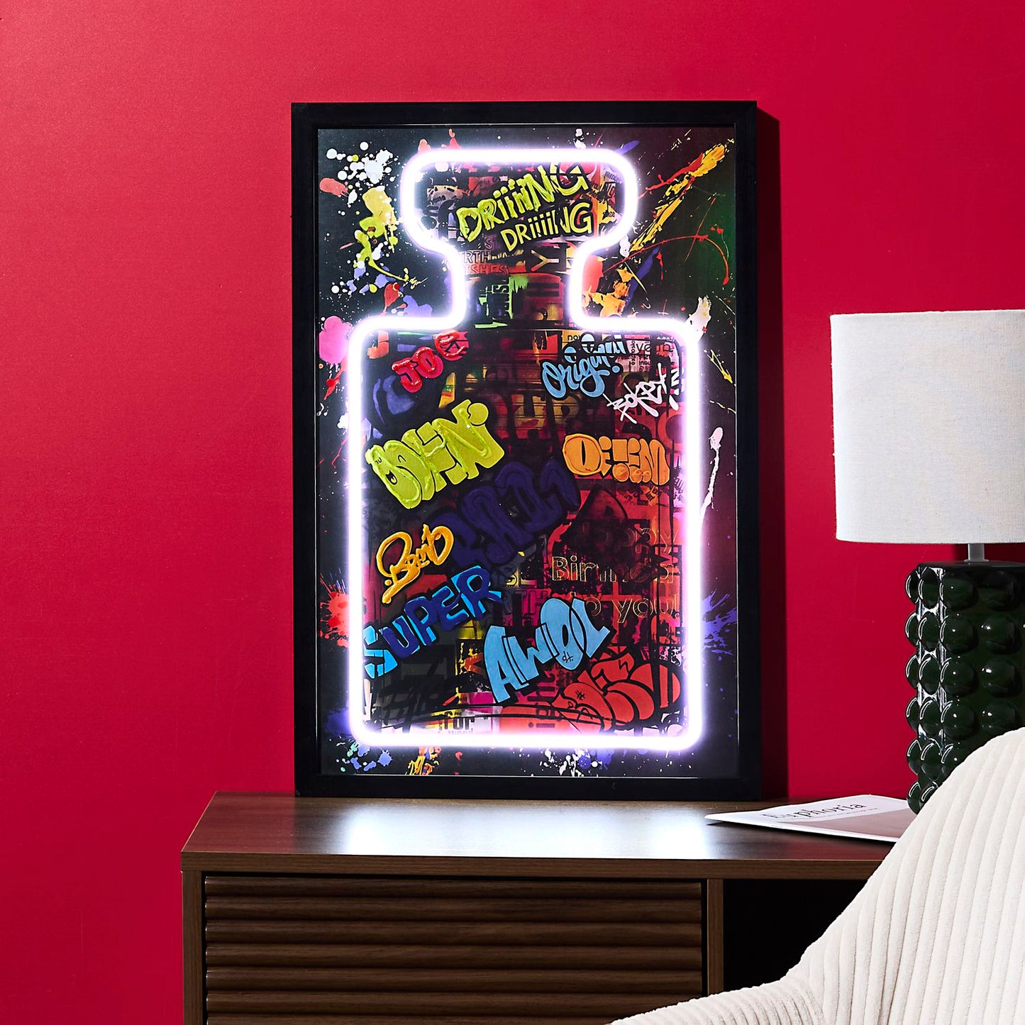 TABLEAU EFFET NEON ICONIC PARFUME