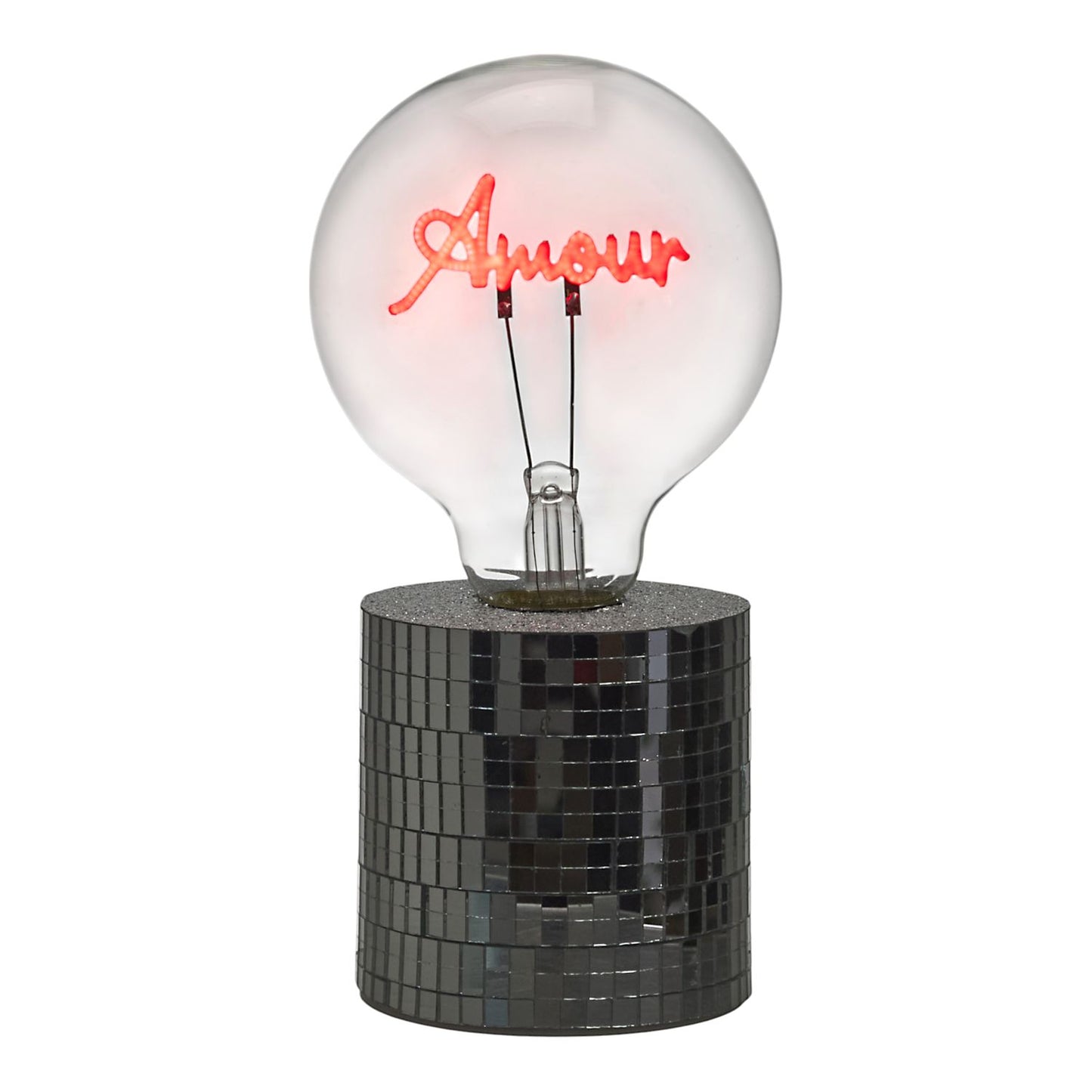 LAMPE AMPOULE DISCO AMOUR