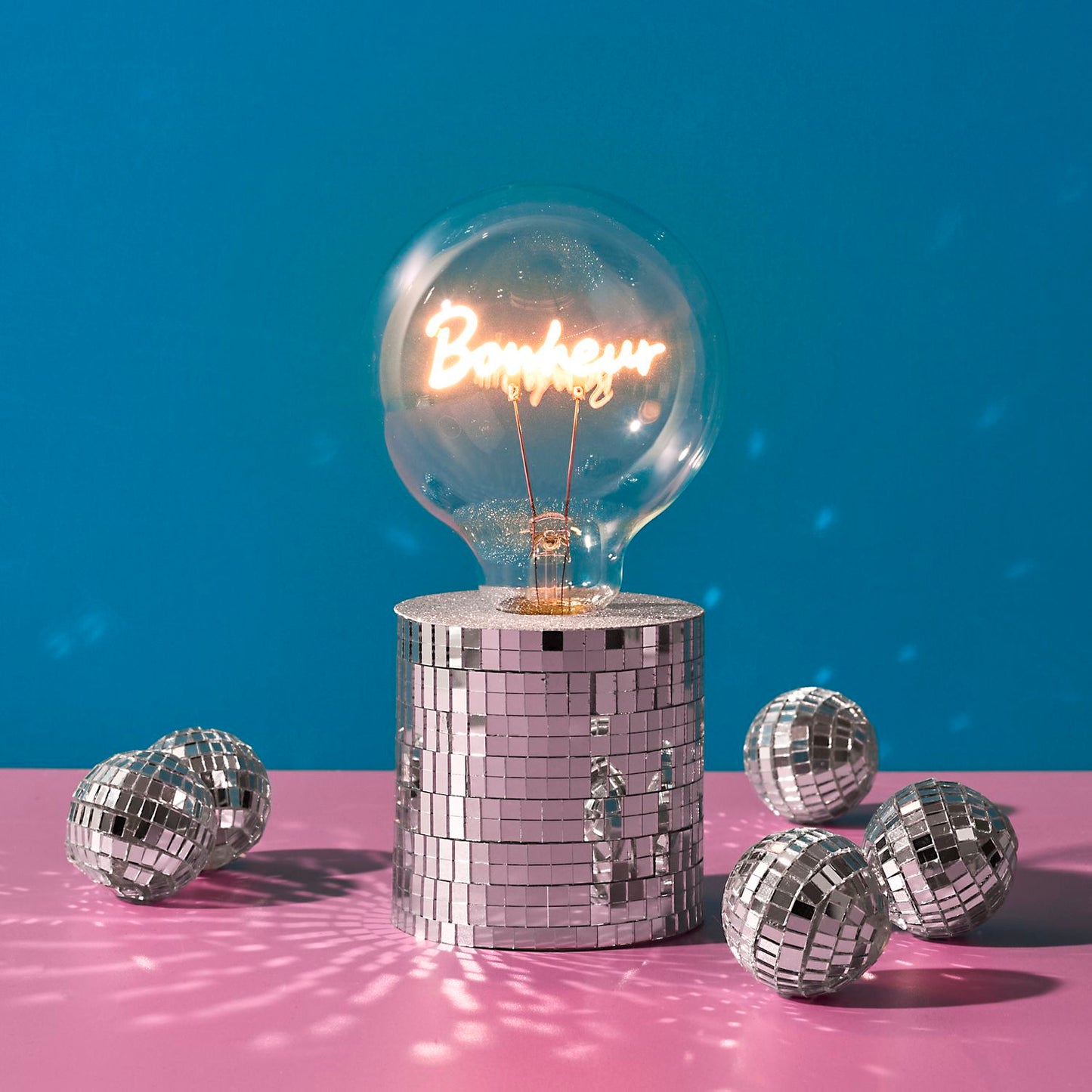 LAMPE AMPOULE DISCO BONHEUR