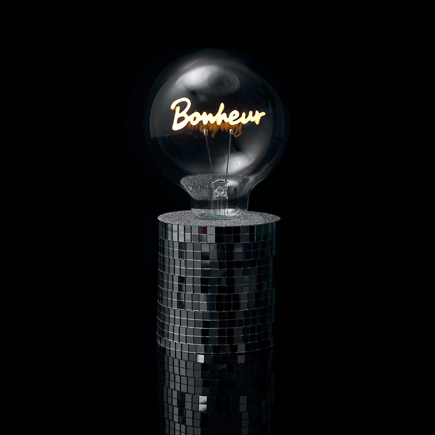 LAMPE AMPOULE DISCO BONHEUR