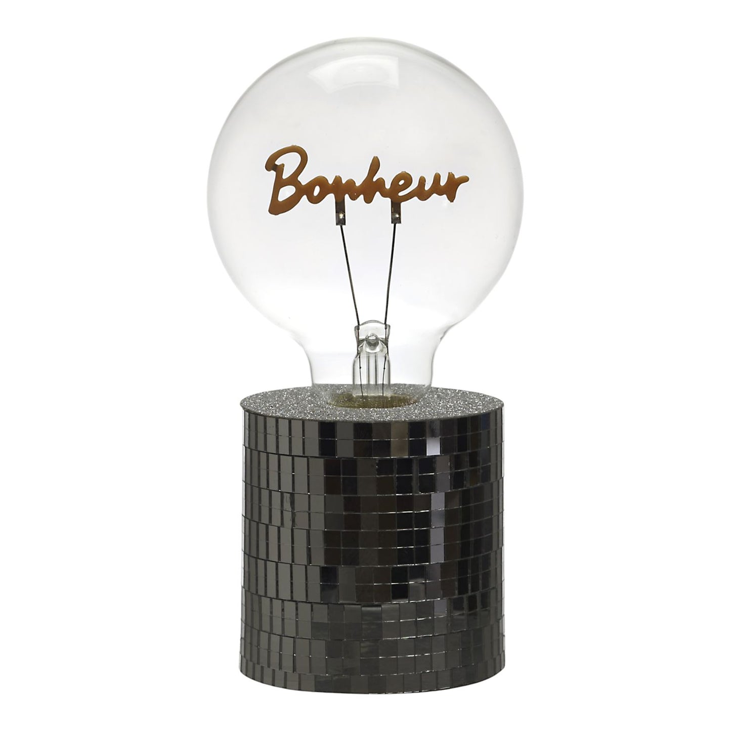 LAMPE AMPOULE DISCO BONHEUR