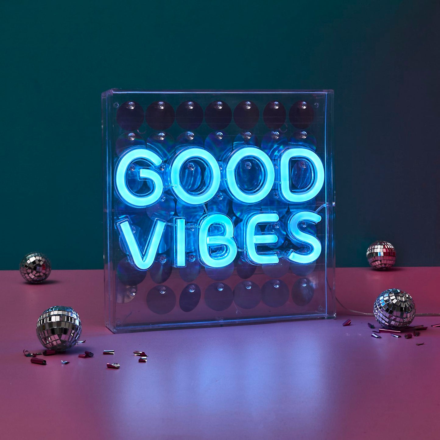 LAMPE EFFET NEON GOOD VIBES