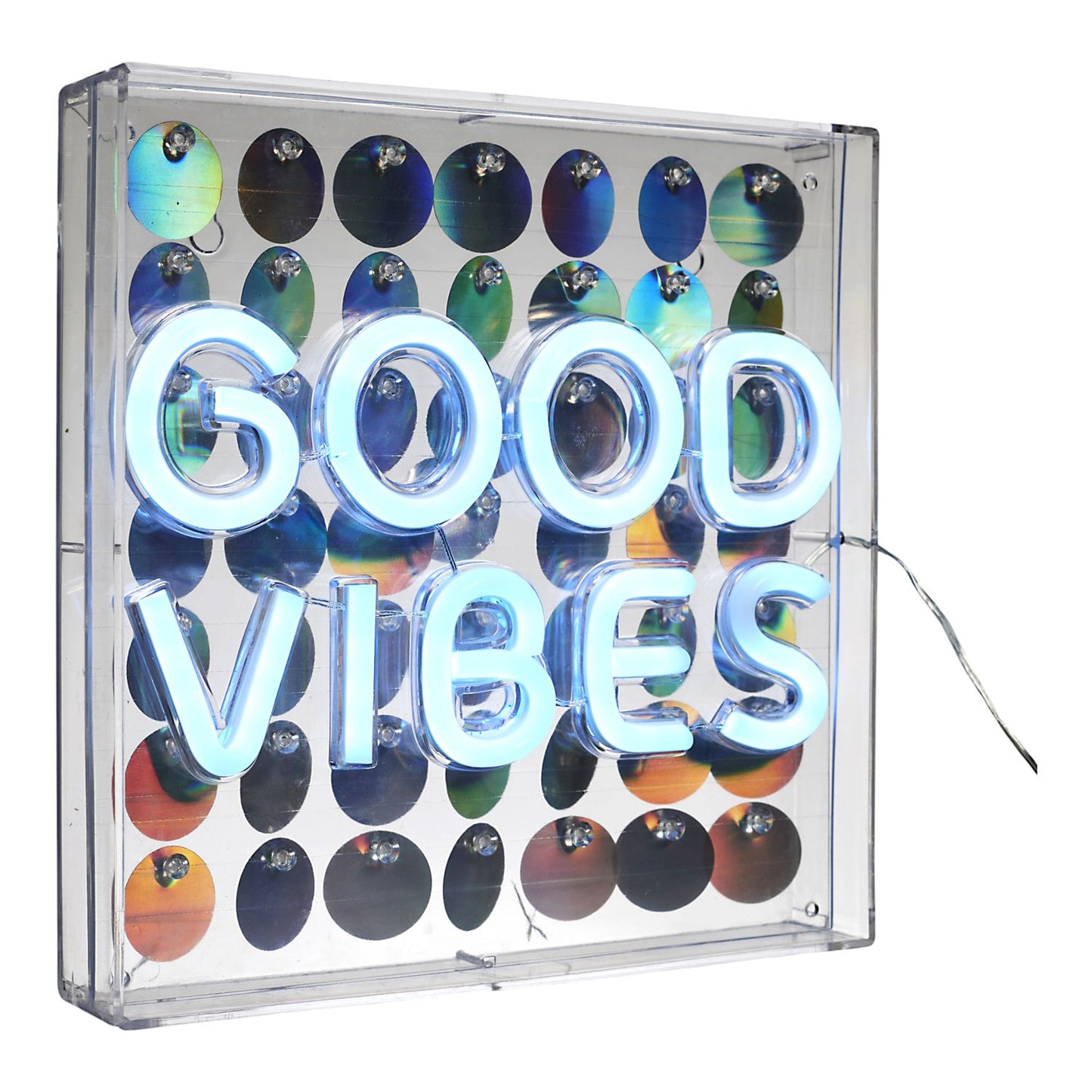 LAMPE EFFET NEON GOOD VIBES