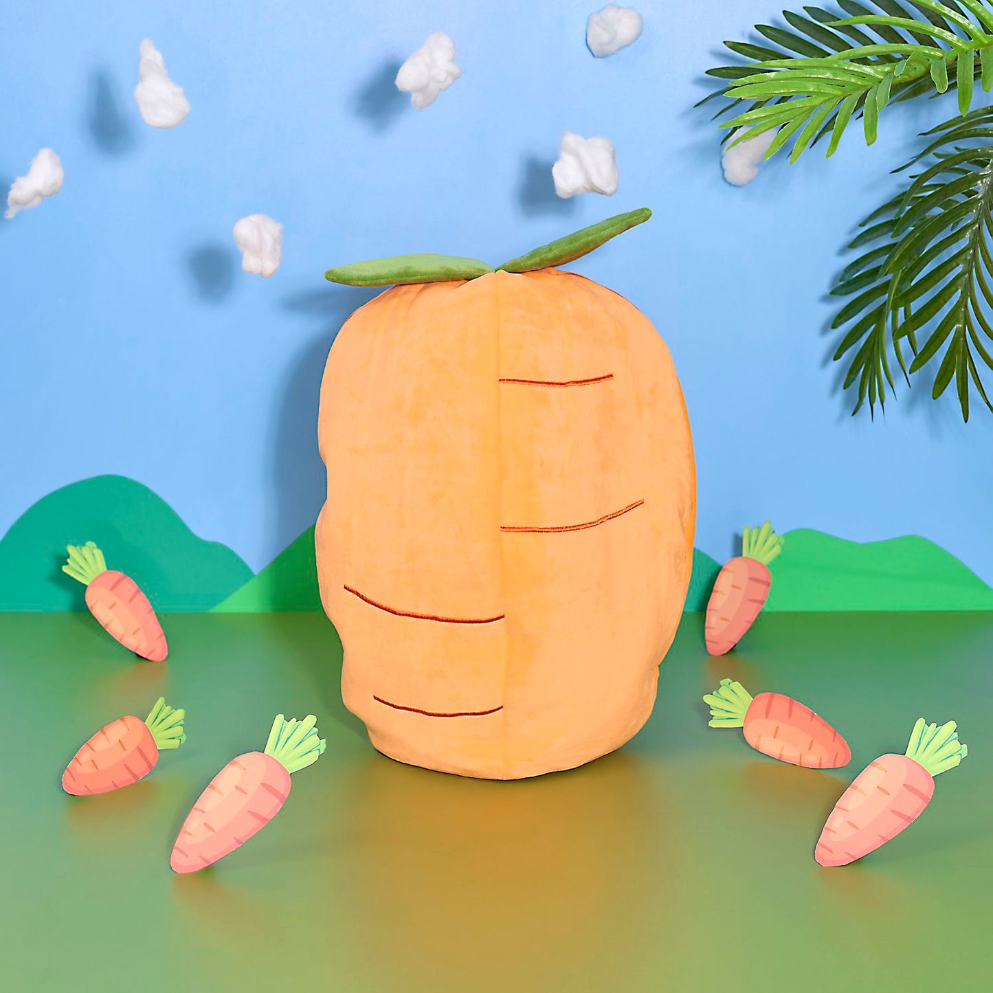 PELUCHE LAPIN SURPRISE CAROTTE