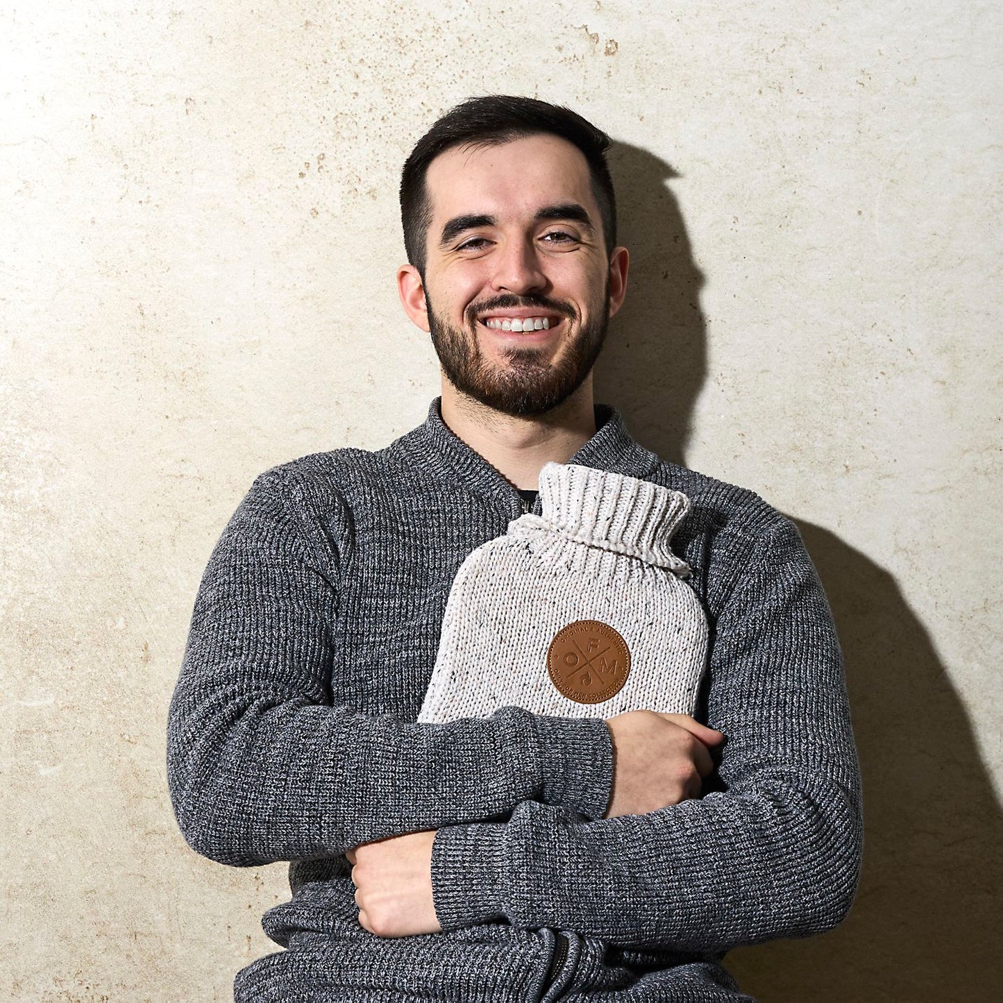 COFFRET BOUILLOTTE ET CHAUFFERETTE OFM BEIGE