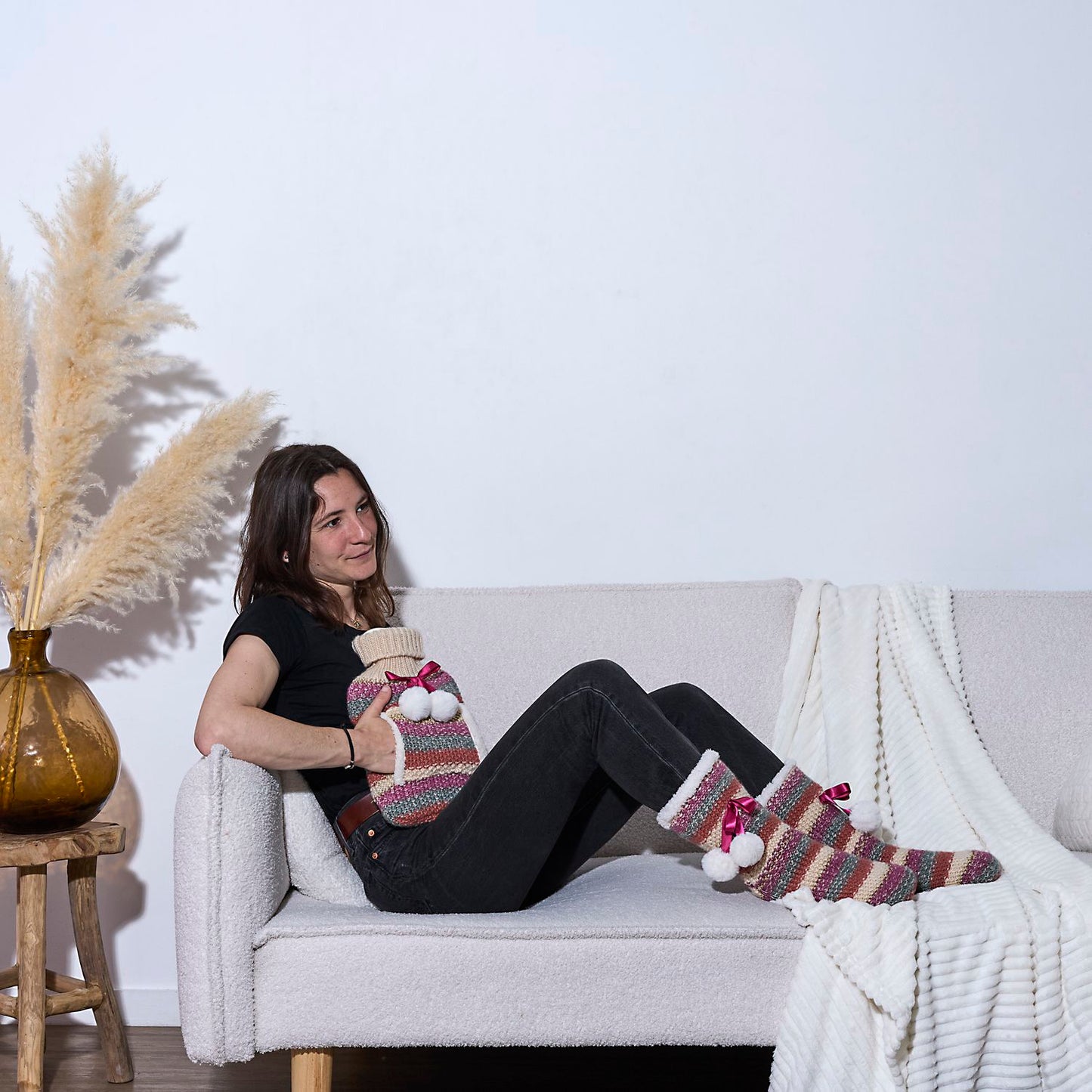 BOUILLOTTE EN MAILLE COSY FOLK