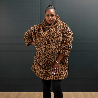 SWEAT PLAID LEOPARD KIMBA