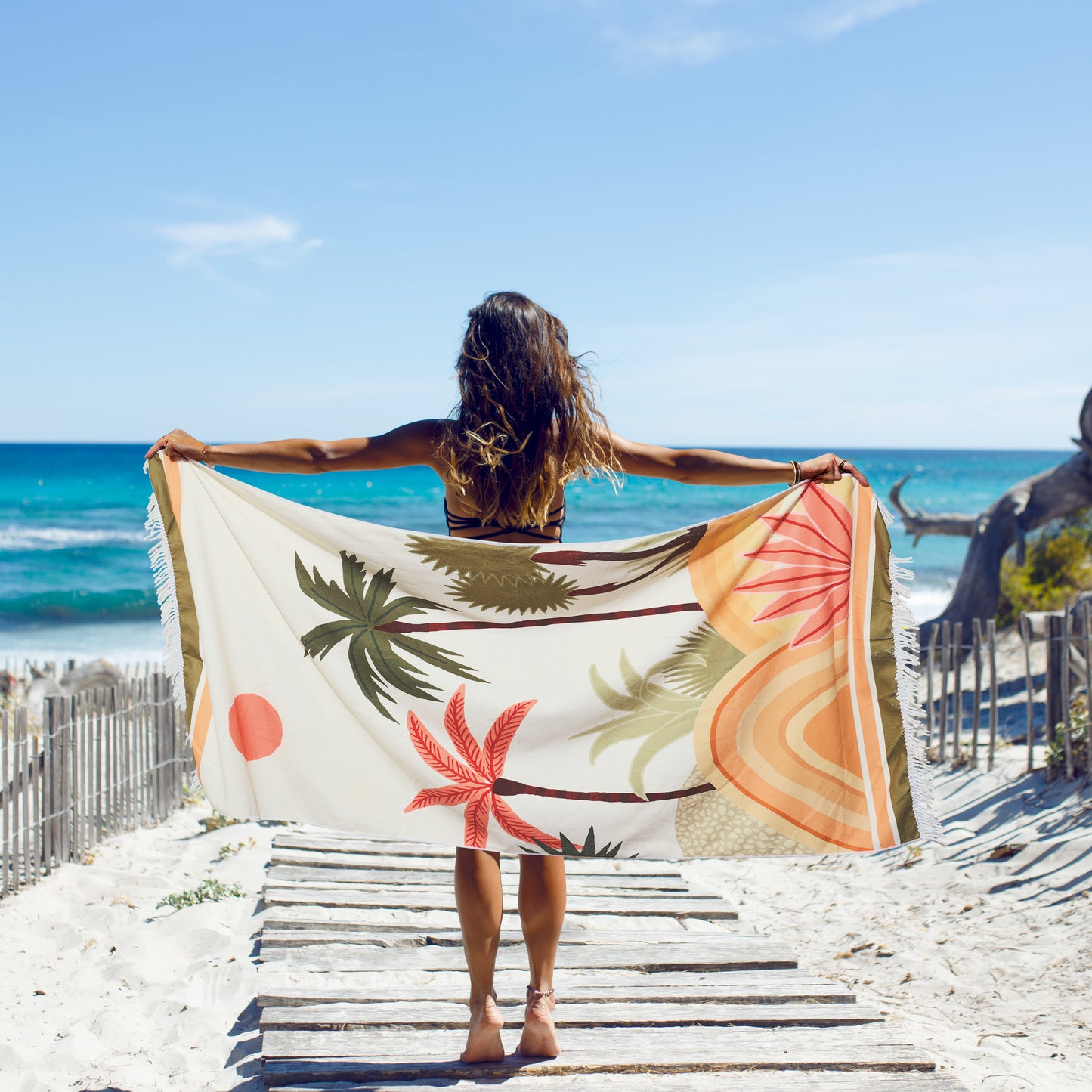 SERVIETTE DE PLAGE CALYPSO BAHIA